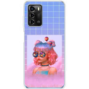 Чехол BoxFace ZTE Blade A72 Girl in the Clouds