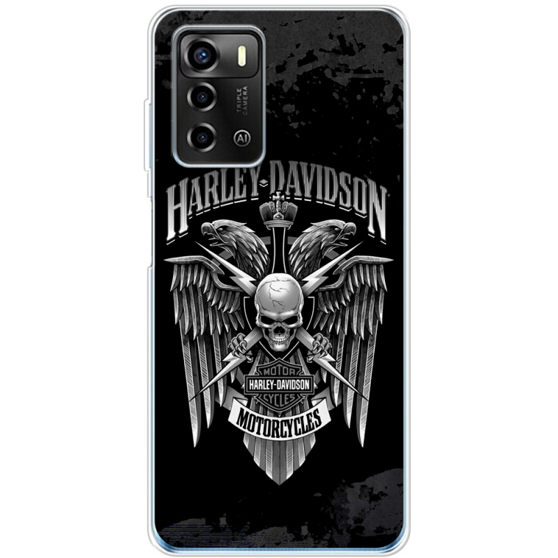 Чехол BoxFace ZTE Blade A72 Harley Davidson