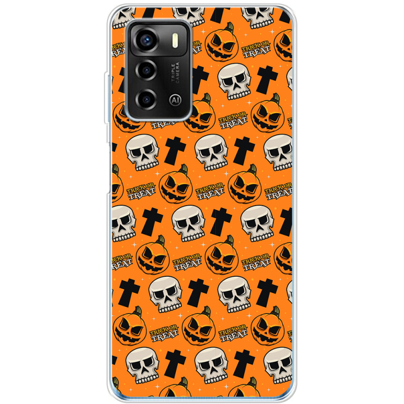 Чехол BoxFace ZTE Blade A72 Halloween Trick or Treat