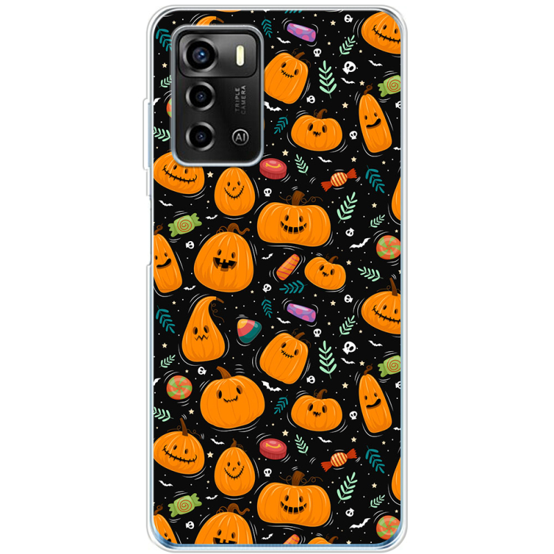 Чехол BoxFace ZTE Blade A72 Cute Halloween