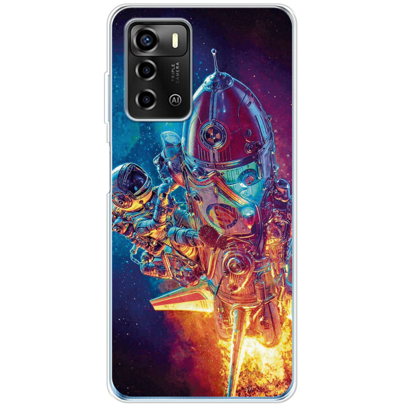 Чехол BoxFace ZTE Blade A72 Astronaut in Space