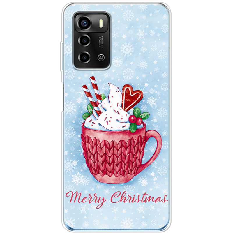 Чехол BoxFace ZTE Blade A72 Spicy Christmas Cocoa