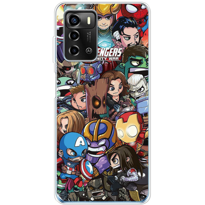 Чехол BoxFace ZTE Blade A72 Avengers Infinity War