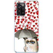 Чехол BoxFace ZTE Blade A72 Raining Hearts