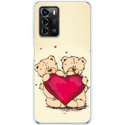 Чехол BoxFace ZTE Blade A72 Teddy Bear Love