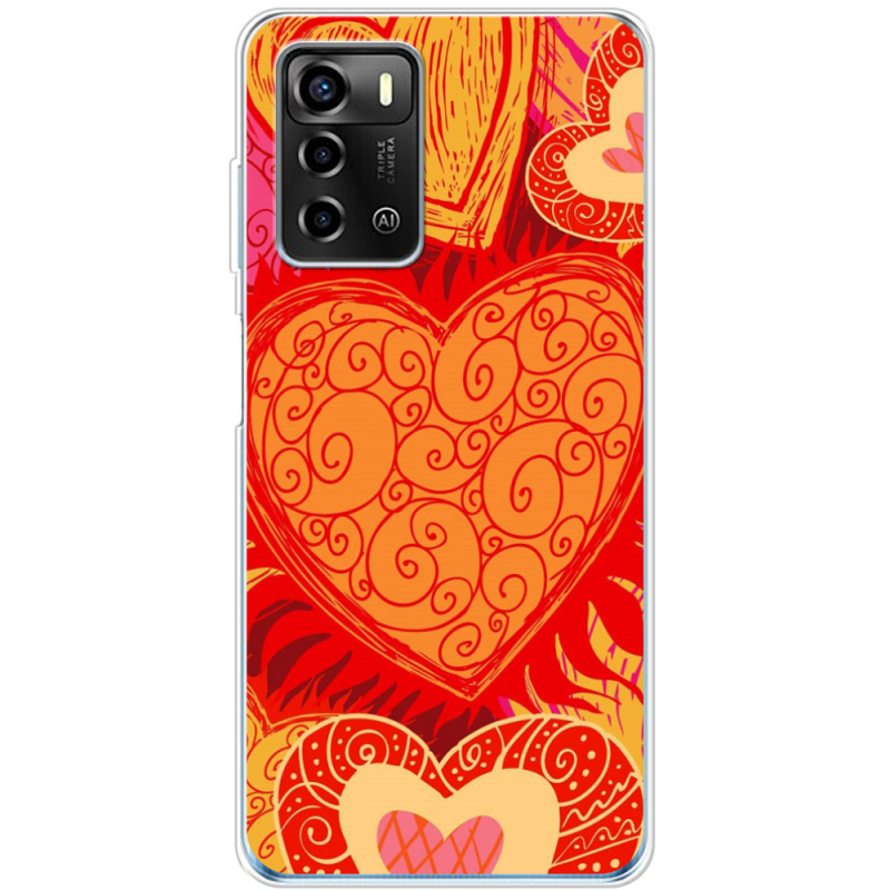 Чехол BoxFace ZTE Blade A72 Warm Hearts