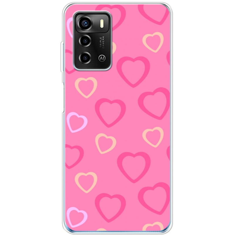 Чехол BoxFace ZTE Blade A72 Sugar Hearts