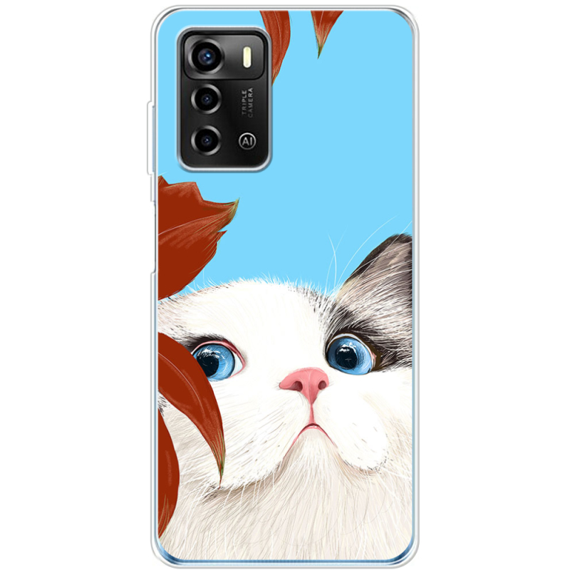 Чехол BoxFace ZTE Blade A72 Wondering Cat