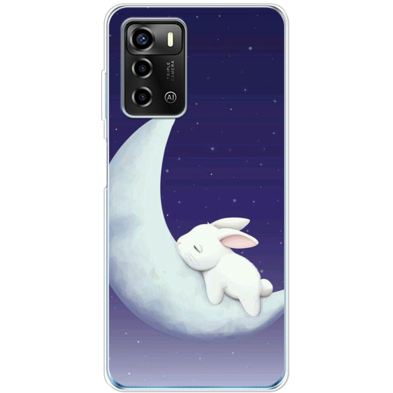 Чехол BoxFace ZTE Blade A72 Moon Bunny