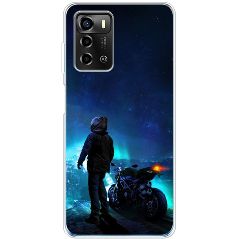 Чехол BoxFace ZTE Blade A72 Motorcyclist