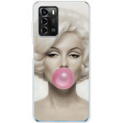 Чехол BoxFace ZTE Blade A72 Marilyn Monroe Bubble Gum