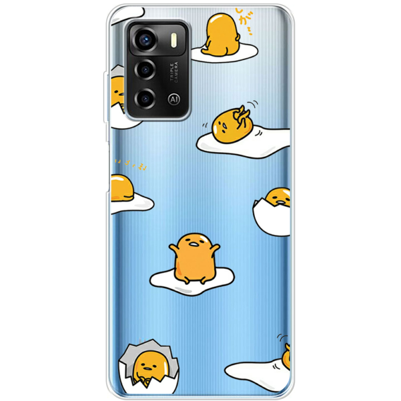 Прозрачный чехол BoxFace ZTE Blade A72 Gudetama