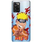 Прозрачный чехол BoxFace ZTE Blade A72 Naruto