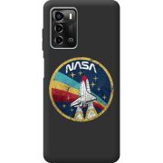 Черный чехол BoxFace ZTE Blade A72 NASA