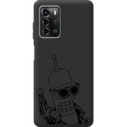 Черный чехол BoxFace ZTE Blade A72 