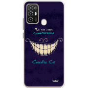 Чехол BoxFace ZTE Blade A52 Cheshire Cat