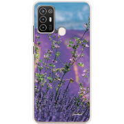 Чехол BoxFace ZTE Blade A52 Lavender Field