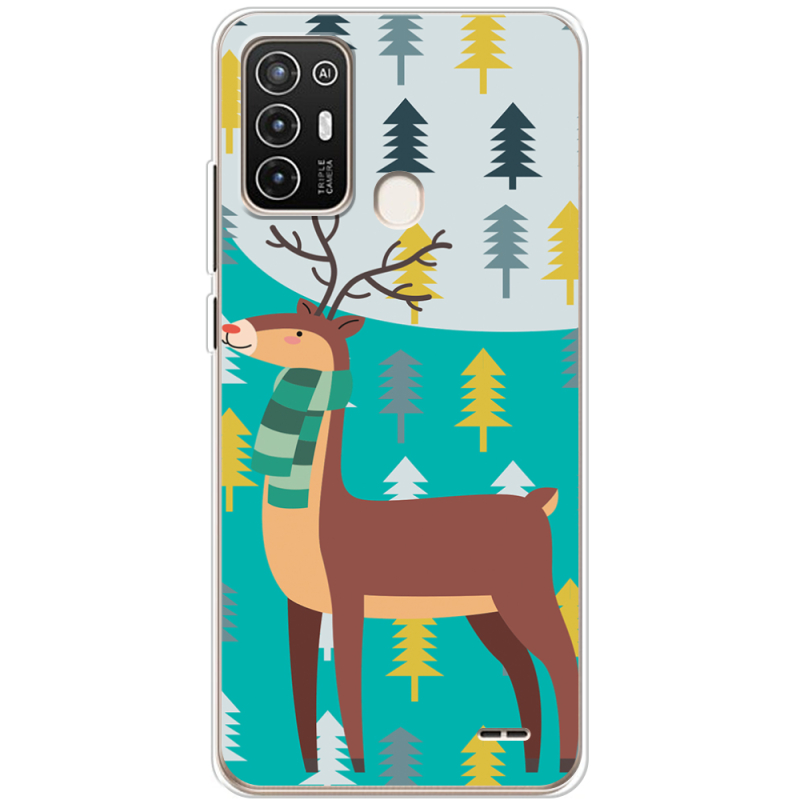 Чехол BoxFace ZTE Blade A52 Foresty Deer