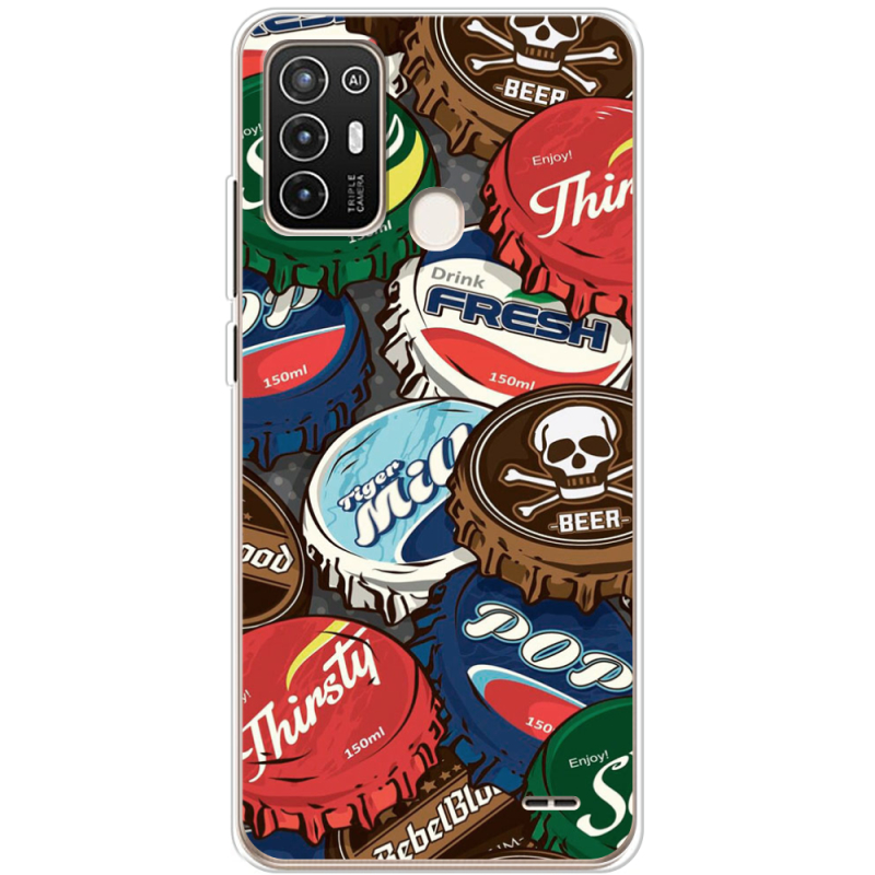 Чехол BoxFace ZTE Blade A52 Drink Lids