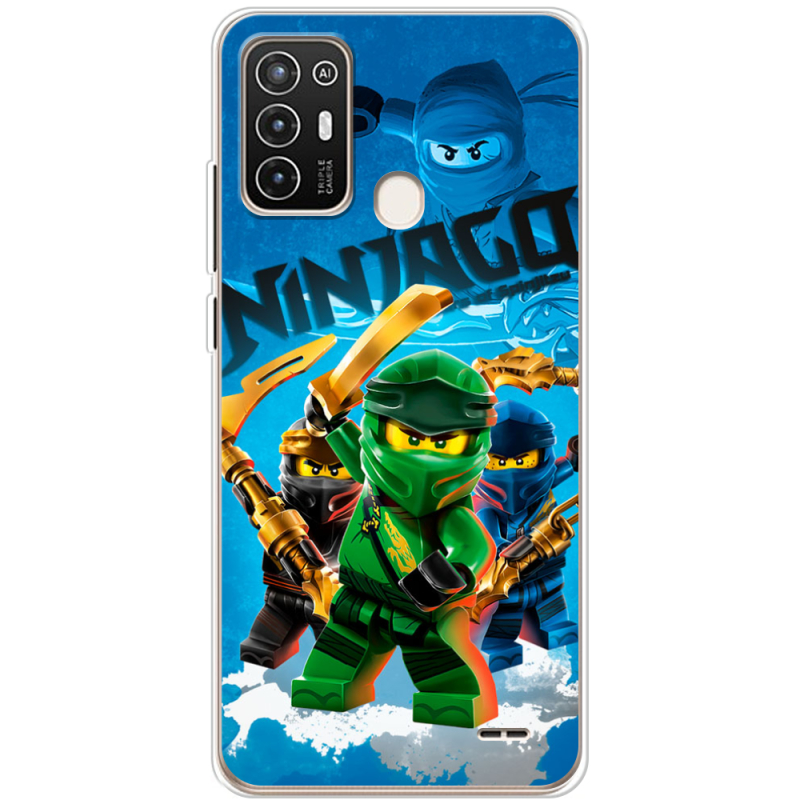 Чехол BoxFace ZTE Blade A52 Lego Ninjago