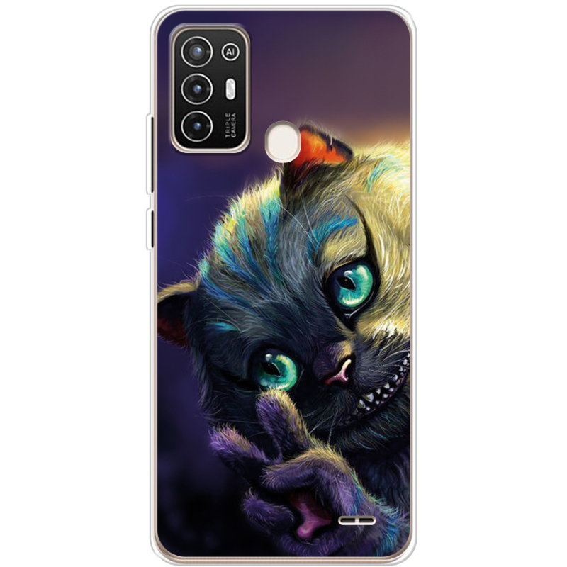 Чехол BoxFace ZTE Blade A52 Cheshire Cat