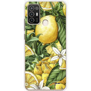 Чехол BoxFace ZTE Blade A52 Lemon Pattern