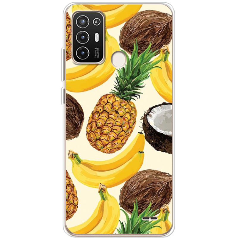 Чехол BoxFace ZTE Blade A52 Tropical Fruits