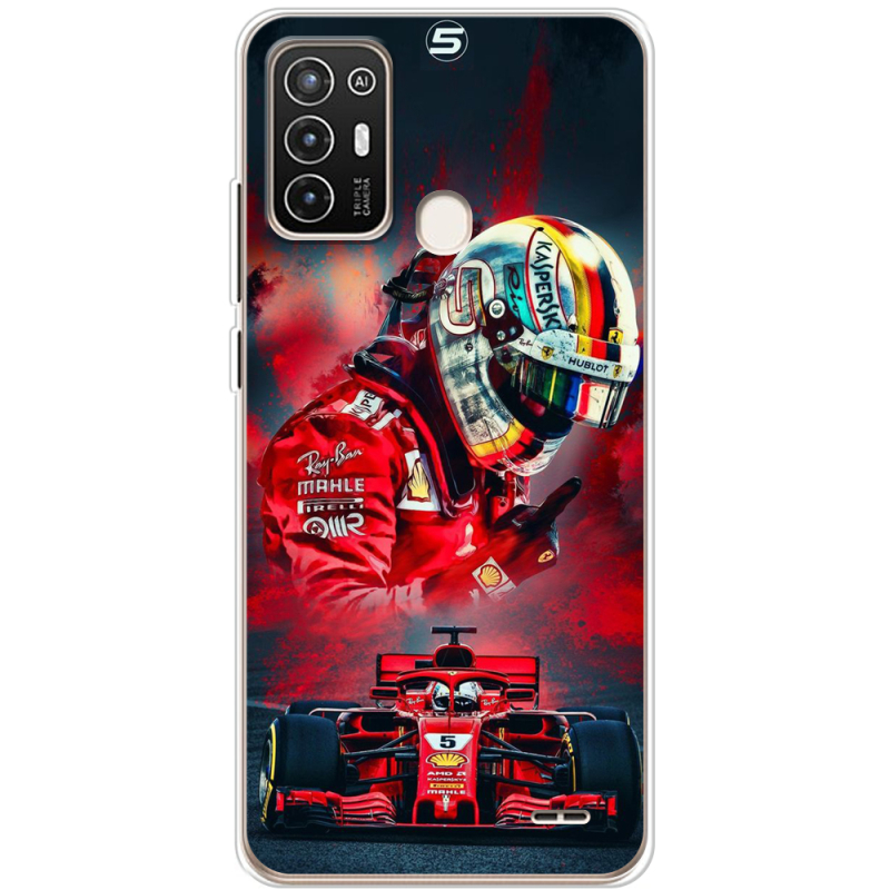 Чехол BoxFace ZTE Blade A52 Racing Car