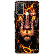 Чехол BoxFace ZTE Blade A52 Fire Lion