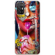 Чехол BoxFace ZTE Blade A52 Colorful Girl