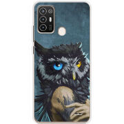 Чехол BoxFace ZTE Blade A52 Owl Woman