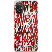 Чехол BoxFace ZTE Blade A52 Love Graffiti