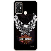 Чехол BoxFace ZTE Blade A52 Harley Davidson and eagle