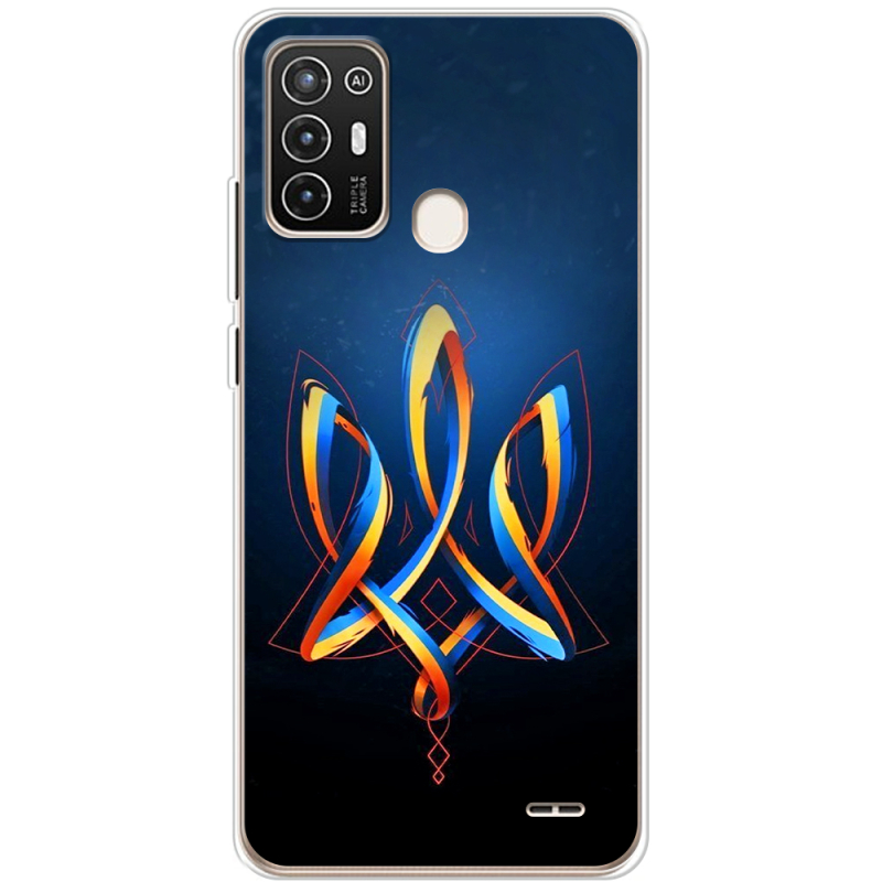 Чехол BoxFace ZTE Blade A52 Ukrainian Emblem