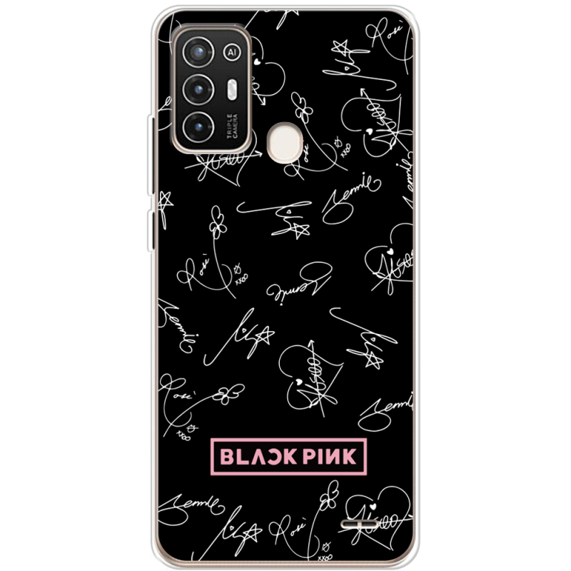 Чехол BoxFace ZTE Blade A52 Blackpink автограф