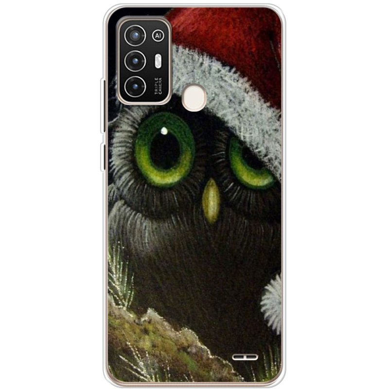 Чехол BoxFace ZTE Blade A52 Christmas Owl