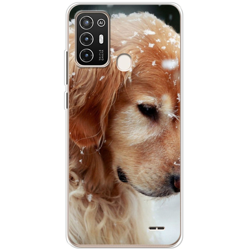 Чехол BoxFace ZTE Blade A52 Golden Retriever