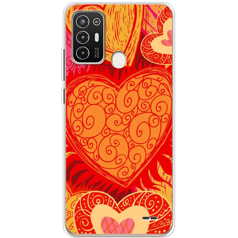 Чехол BoxFace ZTE Blade A52 Warm Hearts