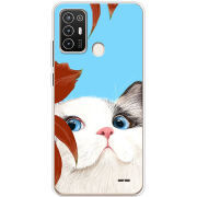 Чехол BoxFace ZTE Blade A52 Wondering Cat