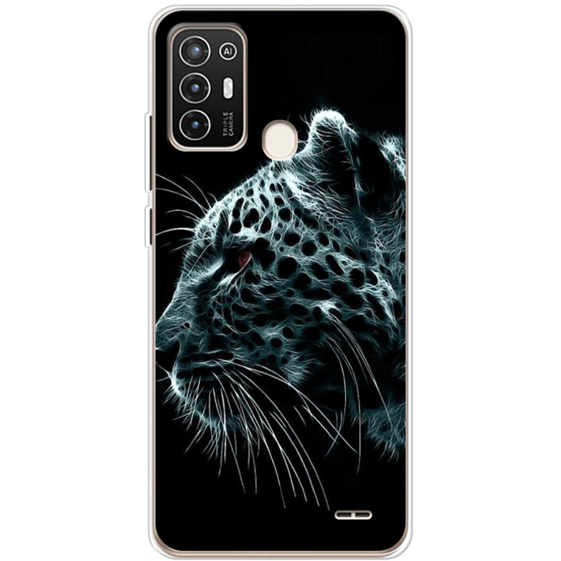 Чехол BoxFace ZTE Blade A52 Leopard