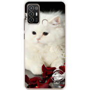 Чехол BoxFace ZTE Blade A52 Fluffy Cat