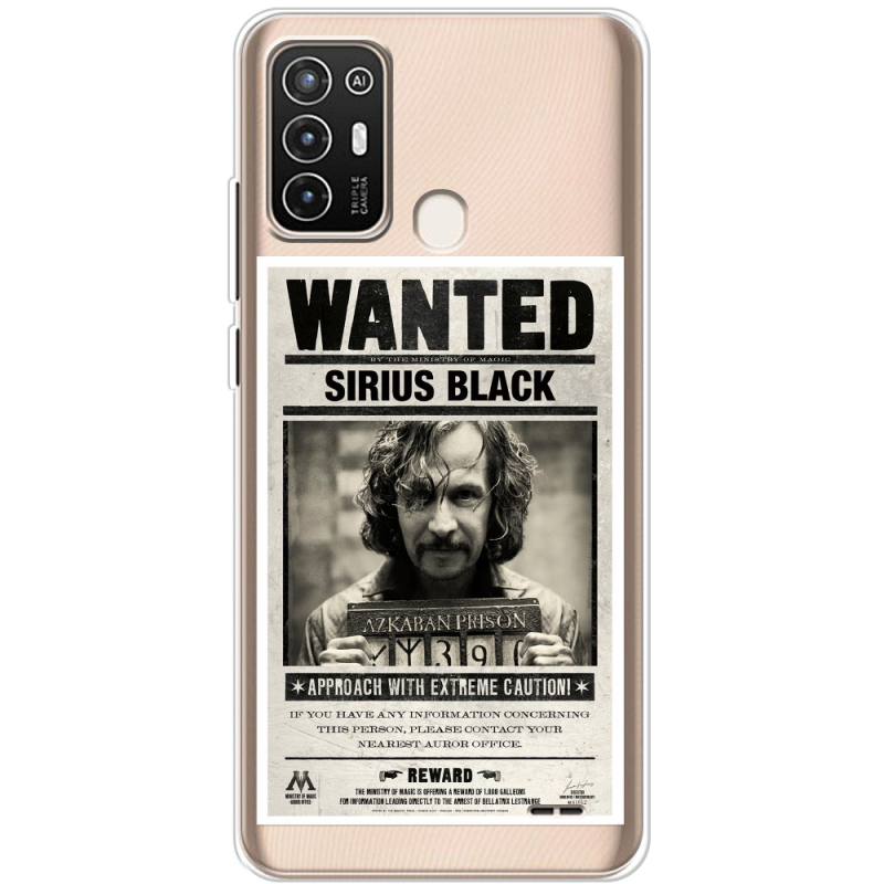 Прозрачный чехол BoxFace ZTE Blade A52 Sirius Black