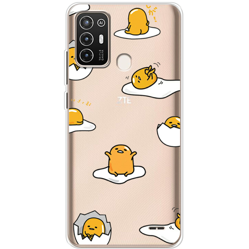 Прозрачный чехол BoxFace ZTE Blade A52 Gudetama