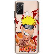 Прозрачный чехол BoxFace ZTE Blade A52 Naruto