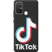 Черный чехол BoxFace ZTE Blade A52 Tik Tok