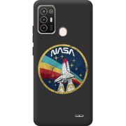 Черный чехол BoxFace ZTE Blade A52 NASA