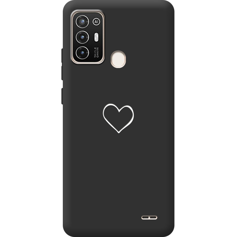 Черный чехол BoxFace ZTE Blade A52 My Heart