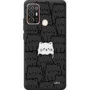 Черный чехол BoxFace ZTE Blade A52 