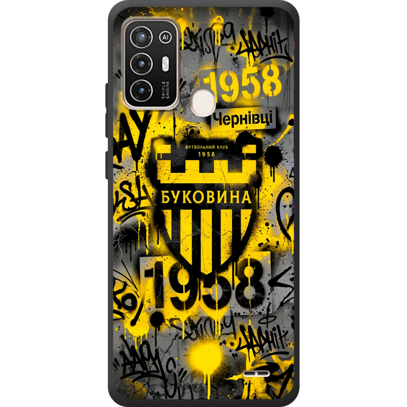 Черный чехол BoxFace ZTE Blade A52 