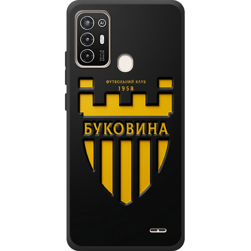 Черный чехол BoxFace ZTE Blade A52 